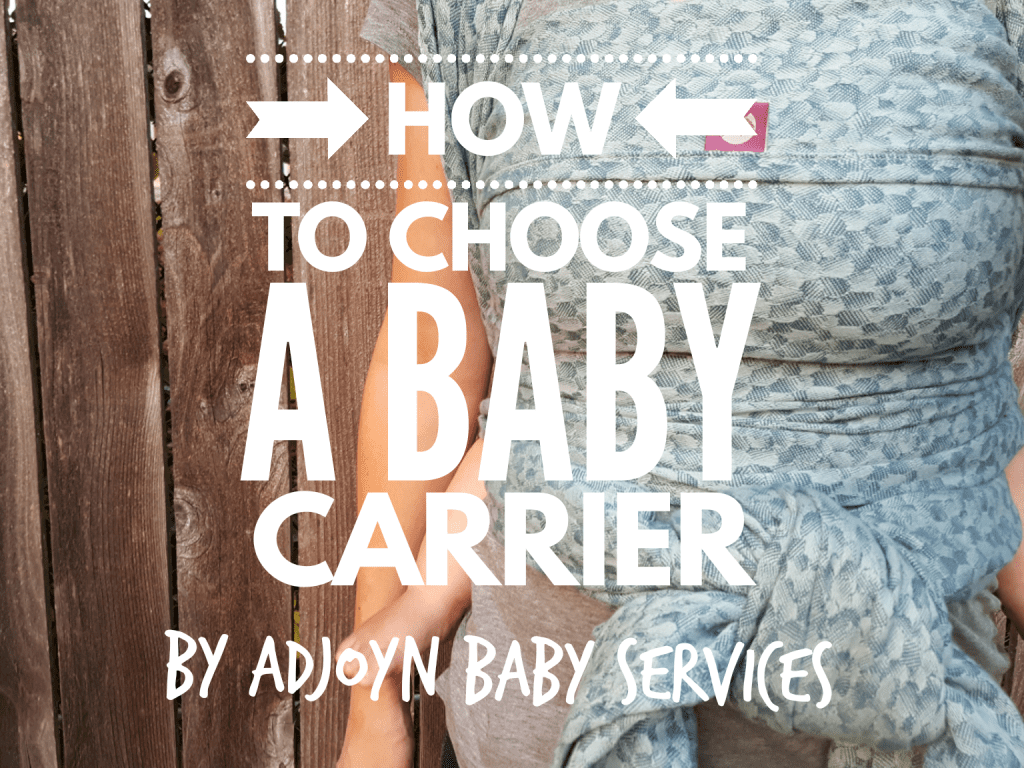 how to choose a baby carrier in portland oregon