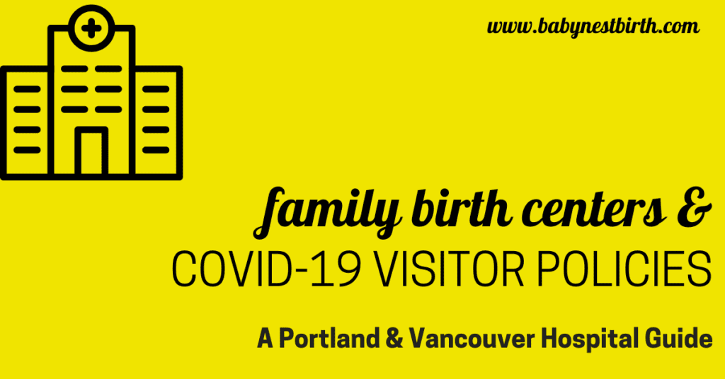 Portland hospitals and covid-19 visitor policy