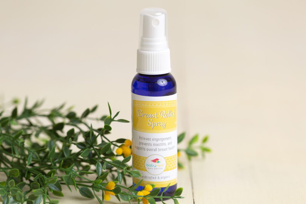 Breast Relief Spray for Postpartum Care